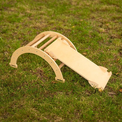 Montessori Rocking Arch with Cushion and Ramp