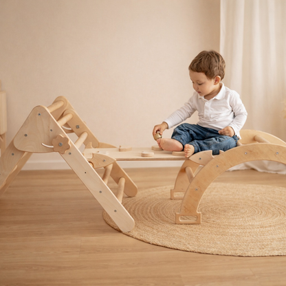 Maxi Set - Pikler Triangle, Ramp & Arch