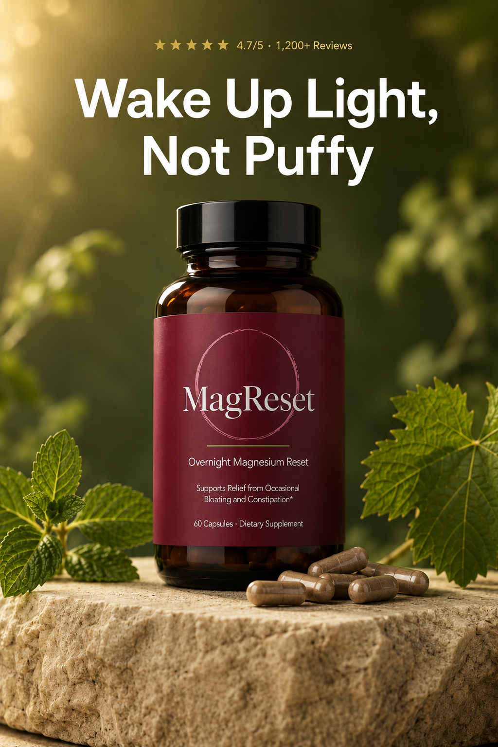 MagReset — Overnight De-Bloating Magnesium Reset