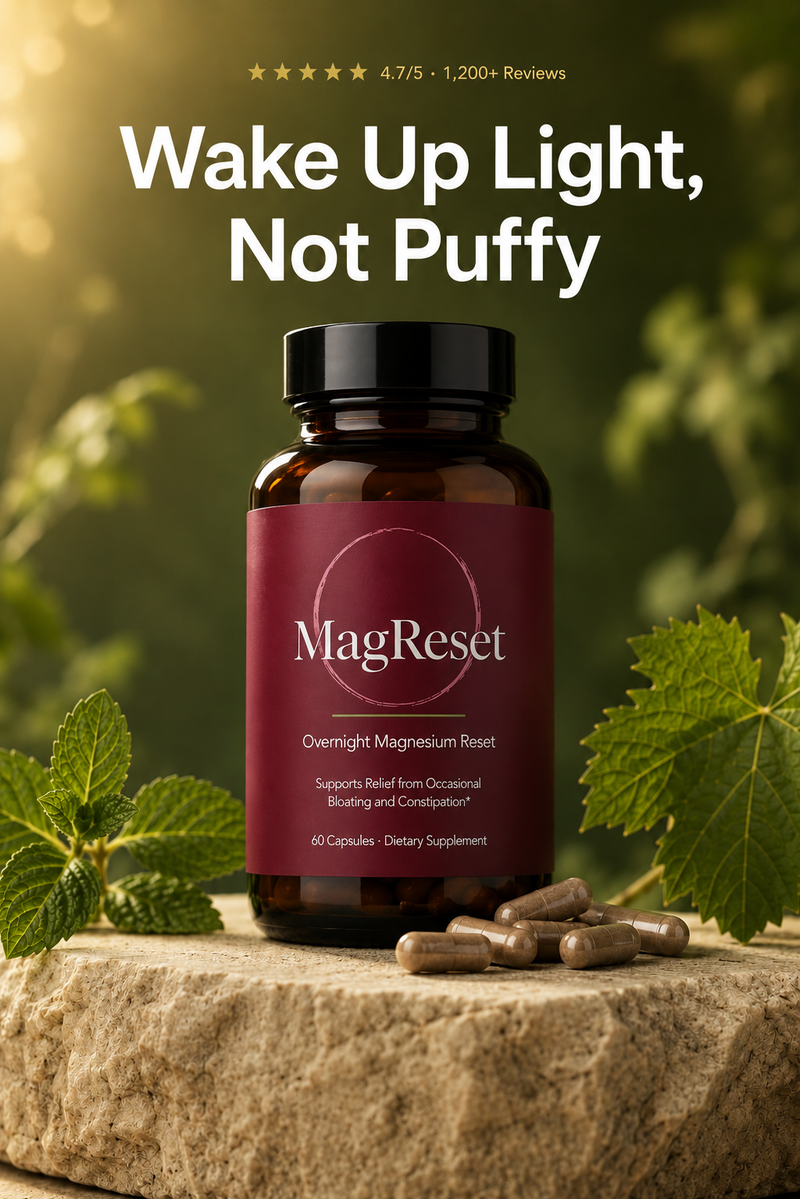 MagReset — Overnight De-Bloating Magnesium Reset