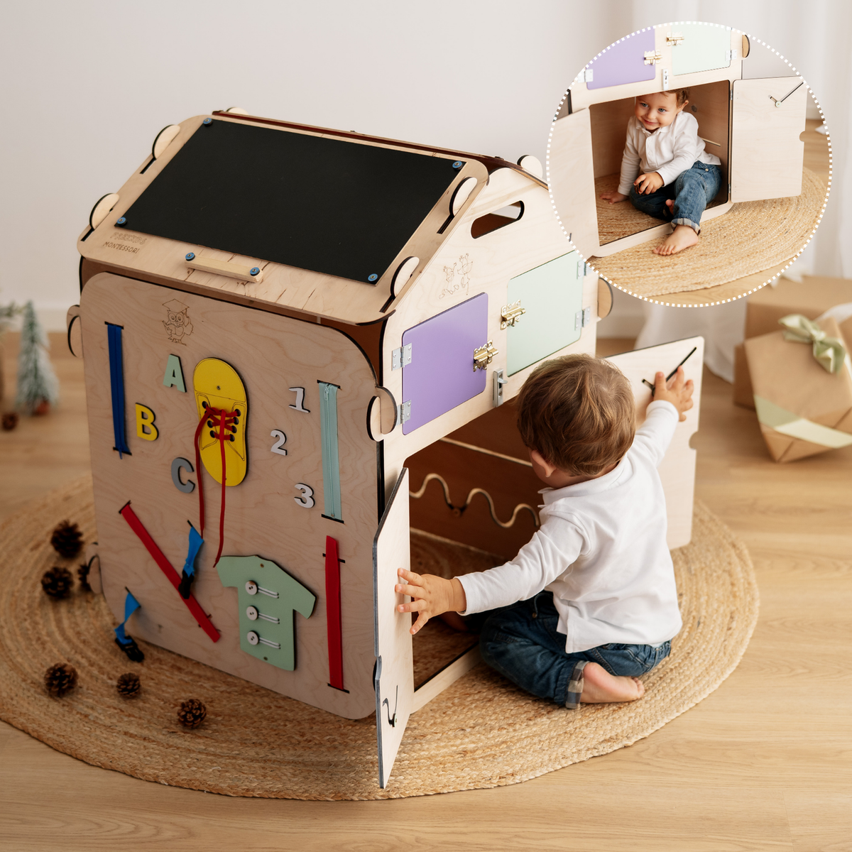 Happy Home Maxi Montessori Multi-Activity House