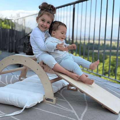 Montessori Rocking Arch with Cushion and Ramp