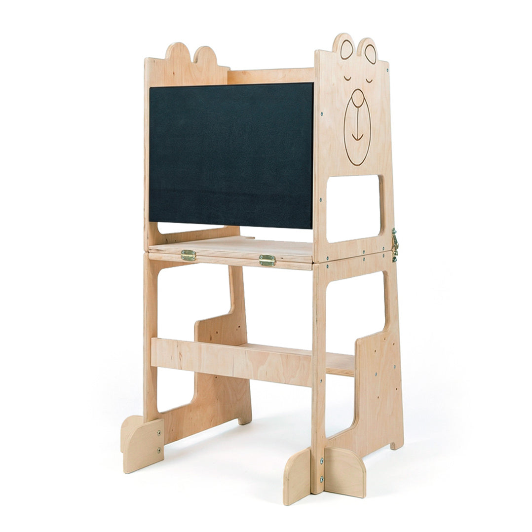 Montessori Tower 3 in 1 Table and Blackboard Tower