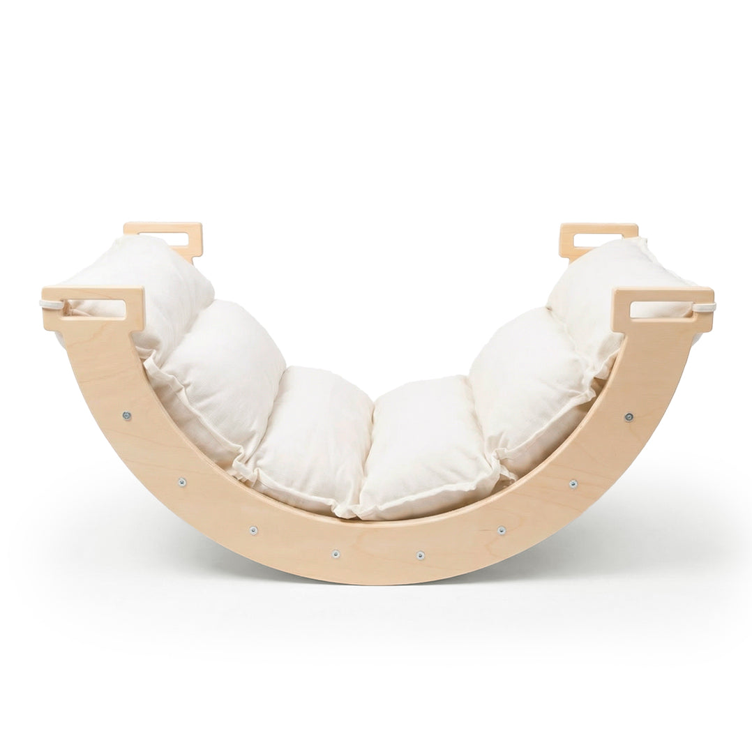 Montessori Rocking Arch with Cushion and Ramp