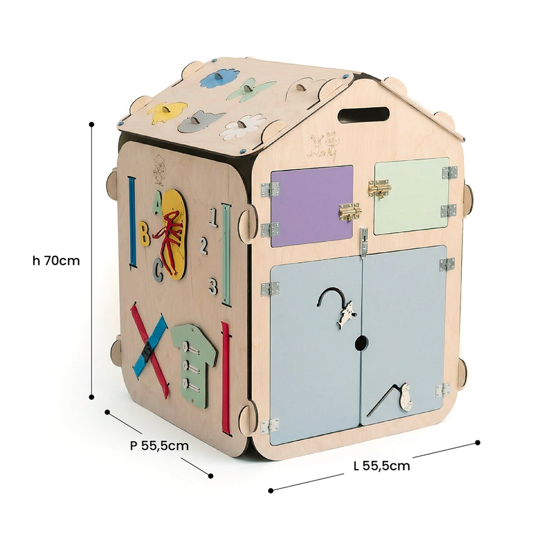 Happy Home Maxi Montessori Multi-Activity House